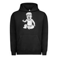 Pigment Black baby trump Urban Hoodie - artisFamous
