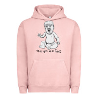 Pigment Salmon baby trump Urban Hoodie - artisFamous