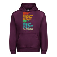 Mauve Wine vintage, retro science is real, black lives matter Urban Hoodie - artisFamous
