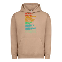 Pigment Burro vintage, retro science is real, black lives matter Urban Hoodie - artisFamous