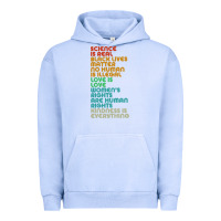Pigment Grape Ice vintage, retro science is real, black lives matter Urban Hoodie - artisFamous