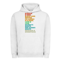 Pigment Lunar Rock vintage, retro science is real, black lives matter Urban Hoodie - artisFamous