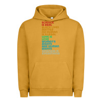 Pigment Peanut Butter vintage, retro science is real, black lives matter Urban Hoodie - artisFamous