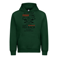 Forest Green tabletop rpg d20 orc massage critical failure Urban Hoodie - artisFamous
