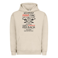 Pigment French Oak tabletop rpg d20 orc massage critical failure Urban Hoodie - artisFamous