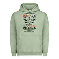 Pigment Oil Green tabletop rpg d20 orc massage critical failure Urban Hoodie - artisFamous