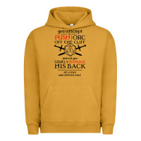 Pigment Peanut Butter tabletop rpg d20 orc massage critical failure Urban Hoodie - artisFamous
