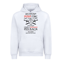 White tabletop rpg d20 orc massage critical failure Urban Hoodie - artisFamous