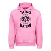 Fuchsia Pink white taino nation coqui sun boricua taino Urban Hoodie - artisFamous