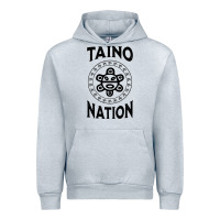 Heather Grey white taino nation coqui sun boricua taino Urban Hoodie - artisFamous