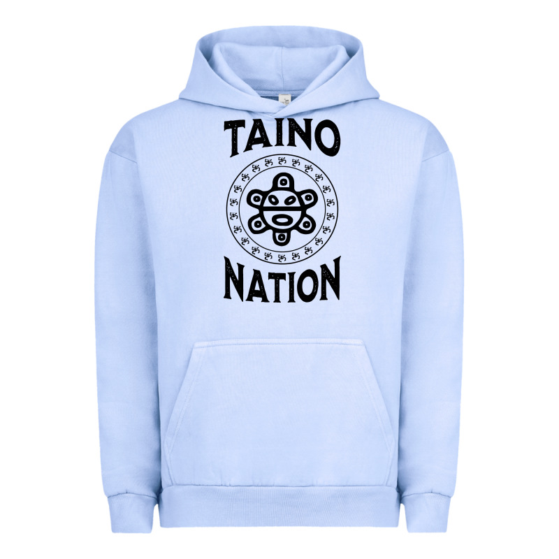 White Taino Nation Coqui Sun Boricua Taino Urban Hoodie by artisFamous | Teevron