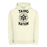 Pigment Pistachio white taino nation coqui sun boricua taino Urban Hoodie - artisFamous