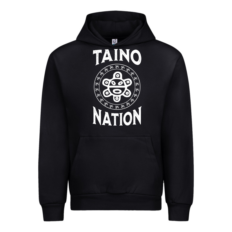 White Taino Nation Coqui Sun Boricua Taino Urban Hoodie by artisFamous | Teevron