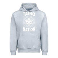Heather Grey white taino nation coqui sun boricua taino Urban Hoodie - artisFamous