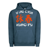 Pigment Midnight Navy wing chun kung fu conception inspirante Urban Hoodie - artisFamous