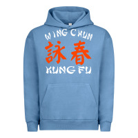Pigment Pebble Blue wing chun kung fu conception inspirante Urban Hoodie - artisFamous