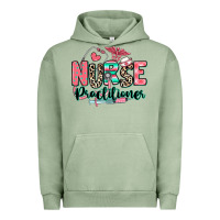 Pigment Oil Green nurse practitioner Urban Hoodie - RanaPortraitStore
