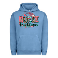 Pigment Pebble Blue nurse practitioner Urban Hoodie - RanaPortraitStore