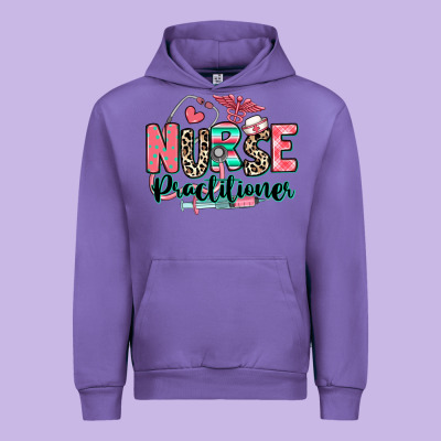 Nurse Practitioner Urban Hoodie Designed By Ranaportraitstore