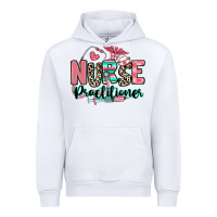 White nurse practitioner Urban Hoodie - RanaPortraitStore