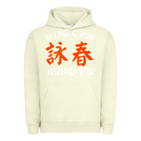 Pigment Pistachio Wing Chun Urban Hoodie - artisFamous