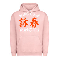 Pigment Salmon Wing Chun Urban Hoodie - artisFamous