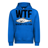 Cobalt wtf where's the fish Urban Hoodie - artisFamous