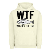 Pigment Pistachio wtf where's the fish Urban Hoodie - artisFamous