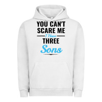 Pigment Lunar Rock you can't scare me i have three sons Urban Hoodie - artisFamous