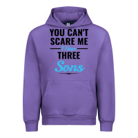 Tulip you can't scare me i have three sons Urban Hoodie - artisFamous