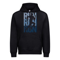 Black Run Running | for Runners Urban Hoodie - artisFamous