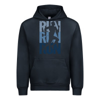 Navy Run Running | for Runners Urban Hoodie - artisFamous