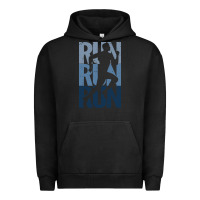 Pigment Black Run Running | for Runners Urban Hoodie - artisFamous