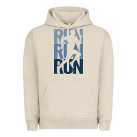 Pigment French Oak Run Running | for Runners Urban Hoodie - artisFamous