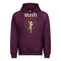 Mauve Wine rush starman Urban Hoodie - artisFamous