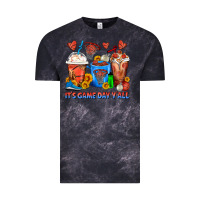 Cloud Black It's Game Day Y'all Basketball Coffee Cups Vintage Tee - FaDigitalArtStudio