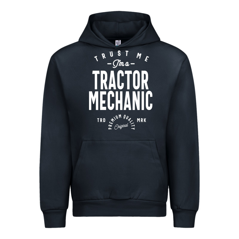 Tractor Mechanic Gift Funny Job Title Profession Birthday Idea Urban Hoodie by artisFamous | Teevron