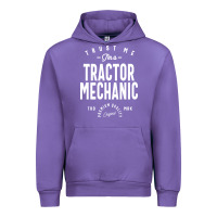Tulip Tractor Mechanic Gift Funny Job Title Profession Birthday Idea Urban Hoodie - artisFamous