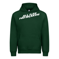 Forest Green all gas no brakes for dark Urban Hoodie - artisFamous