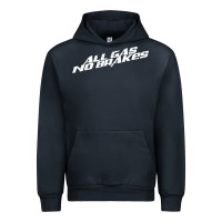 Navy all gas no brakes for dark Urban Hoodie - artisFamous