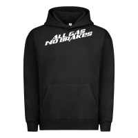 Pigment Black all gas no brakes for dark Urban Hoodie - artisFamous