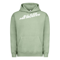 Pigment Oil Green all gas no brakes for dark Urban Hoodie - artisFamous