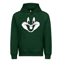 Forest Green bugs bunny Urban Hoodie - artisFamous