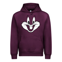 Mauve Wine bugs bunny Urban Hoodie - artisFamous