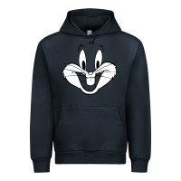 Navy bugs bunny Urban Hoodie - artisFamous