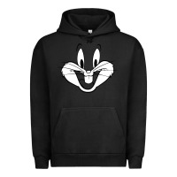 Pigment Black bugs bunny Urban Hoodie - artisFamous