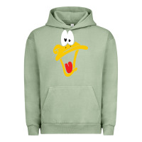 Pigment Oil Green daffy duck Urban Hoodie - artisFamous
