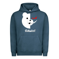 Pigment Midnight Navy dangan ronpa  monokuma Urban Hoodie - artisFamous