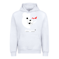 White dangan ronpa  monokuma Urban Hoodie - artisFamous