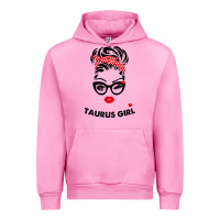 Fuchsia Pink taurus girl Urban Hoodie - artisFamous